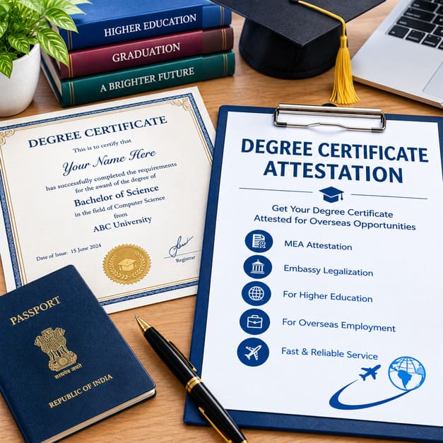 Degree Certificate Attestation