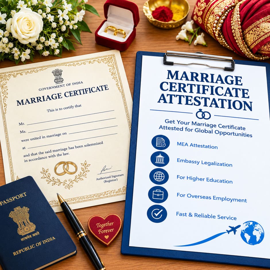 Marriage Certificate Attestation